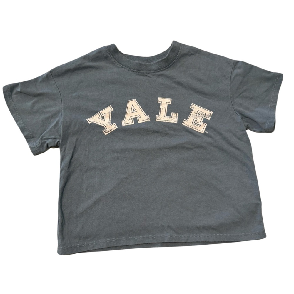 Girls Yale Shirt, Blue, M (7/8), Yale University